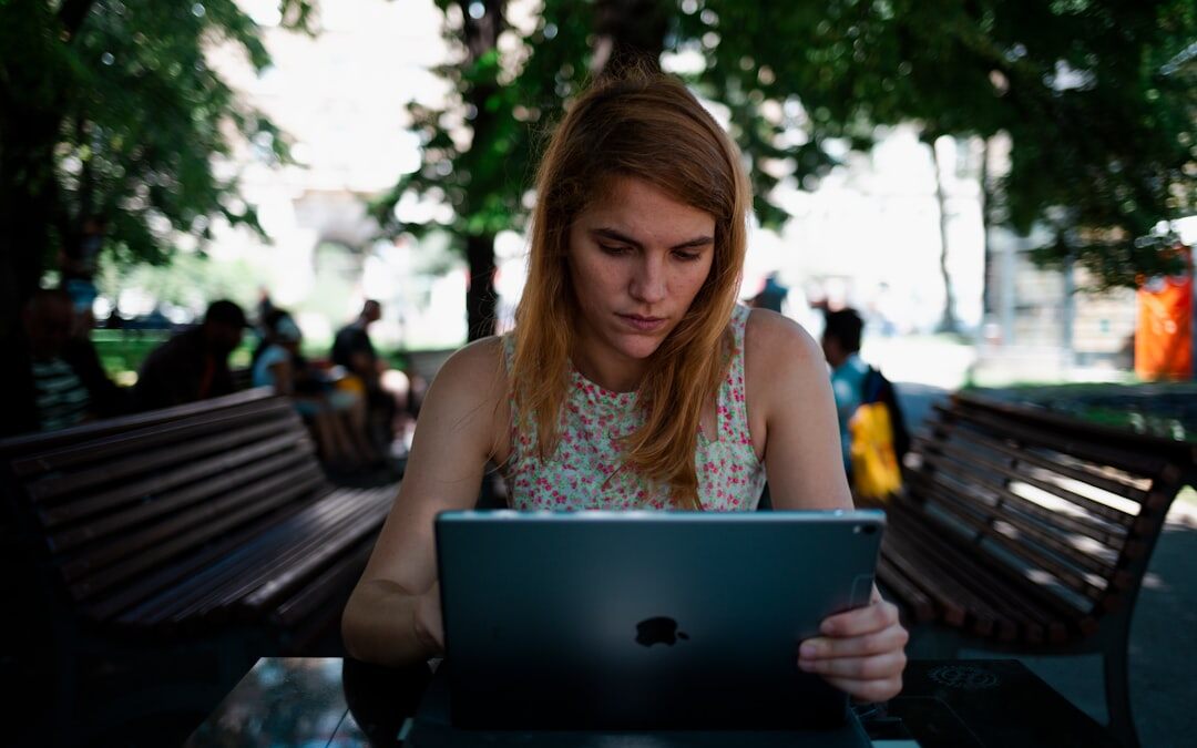 Portrait of a young European woman public relations manager